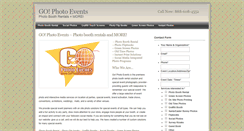Desktop Screenshot of gophotoevents.com